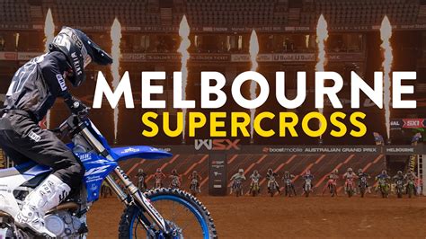 Melbourne Supercross Dream Come True Racing Inside Marvel Stadium