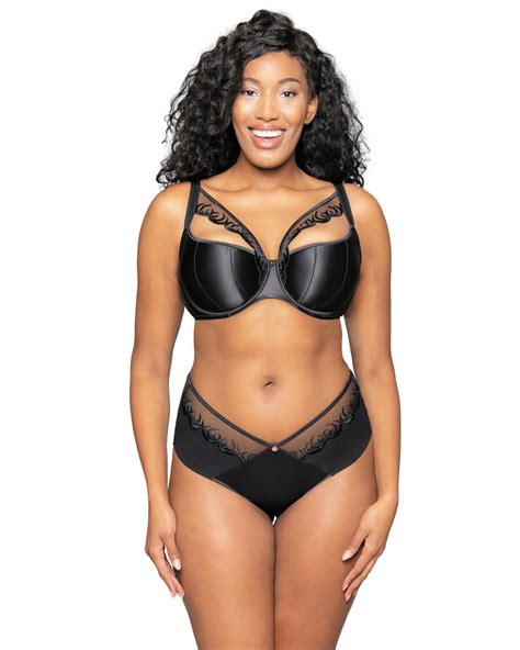 Scantilly Rapture Padded Half Cup Bra Black