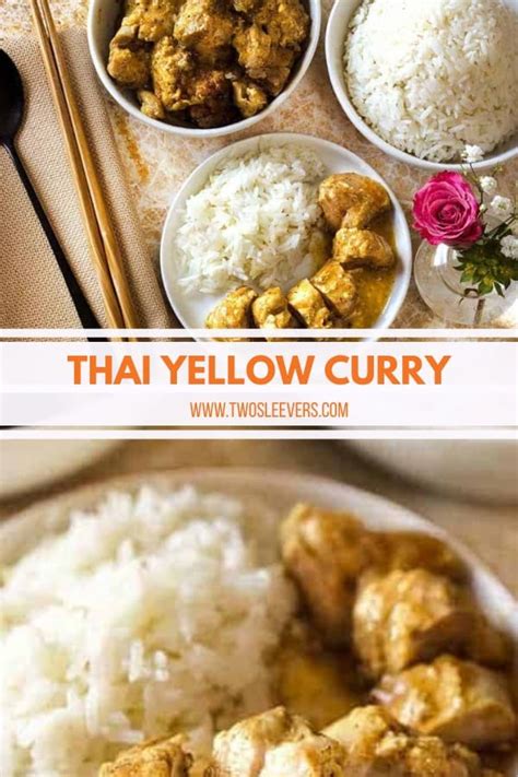 Yellow Chicken Curry Easy Baked Thai Chicken Curry