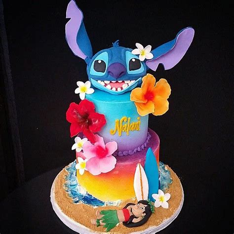 Lilo Stitch Crazy Cakes Fancy Cakes Cute Cakes Lilo And Stitch