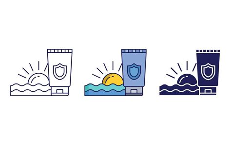 Sunscreen Vector Icon Vector Art At Vecteezy