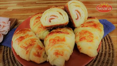 Croissant De Presunto E Queijo