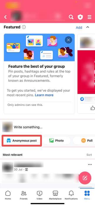 How To Post Or Comment Anonymously In A Facebook Group Make Tech Easier