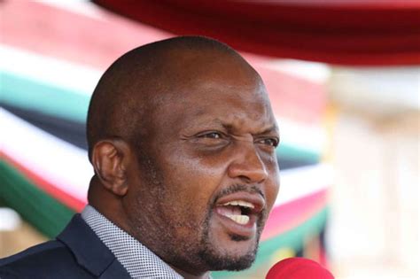 Hilarious Moment Moses Kuria Admits To Lying During Nyamira Burial