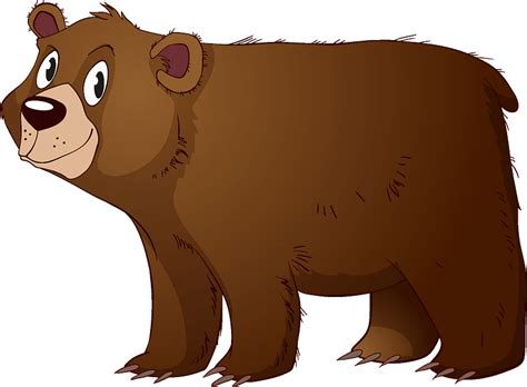 Grizzly Bear Clipart Bear Clip Art Wildlife Clipart Bear Graphics