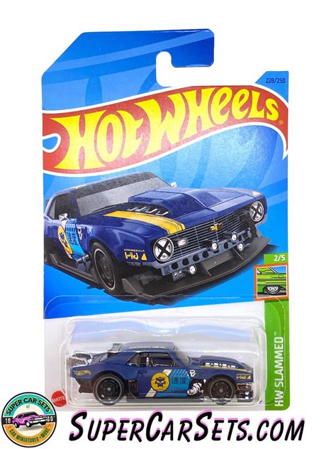 Custom 68 Camaro Hot Wheels Hw Slammed 2023 2 5 228 250 Etsy