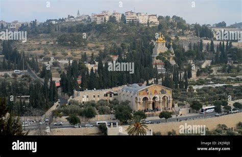 Mount Of Olives And The Garden Of Gethsemane Stock Videos And Footage