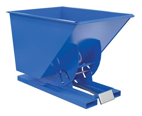 Vestil Self Dump Hopper Md 1 Cu Yd 4k Blue Mh Usa