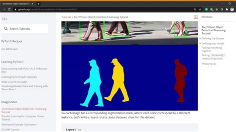 TorchVision Object Detection Finetuning Tutorial YouTube