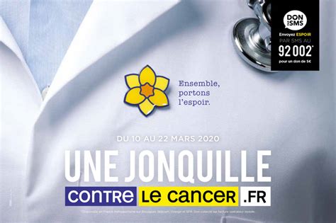 L Institut Curie Lance Sa Campagne Une Jonquille Contre Le Cancer