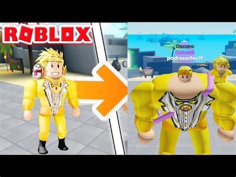 Me Vuelvo El Mas Fuerte De Roblox Rodny Youtube