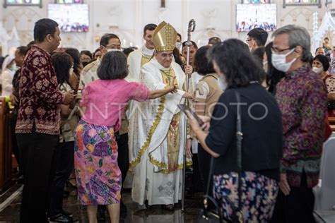 Peresmian Gereja Katedral Santa Maria Palembang Antara Foto