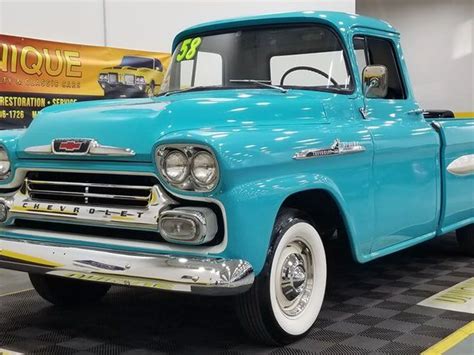 1958 Chevrolet Apache 3200 Fleetside Deluxe Chevy Trucks Chevy Images