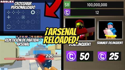 😱 ¡esto Vendra En Arsenal Reloaded ¡nuevas Funciones Roblox Youtube