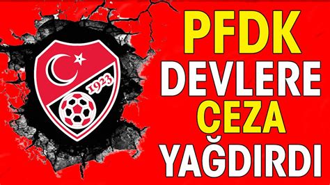 Dursun Zbek Galatasaray Fenerbah E Ve Be Ikta A Pfdk Dan Ceza Ya D