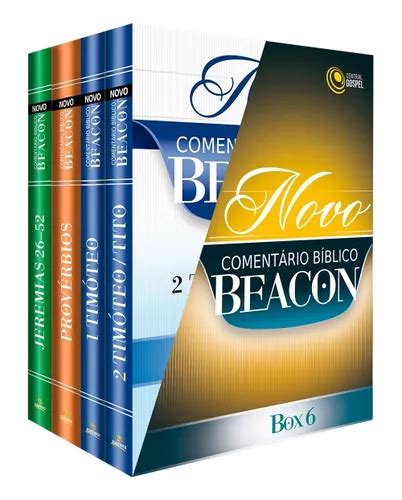 Novo Comentário Bíblico Beacon Box 6 Central Gospel Parcelamento