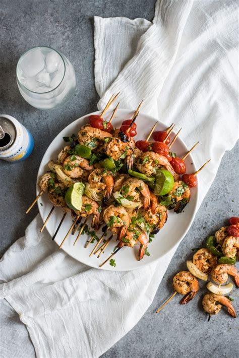 Easy Grilled Shrimp Skewers Isabel Eats