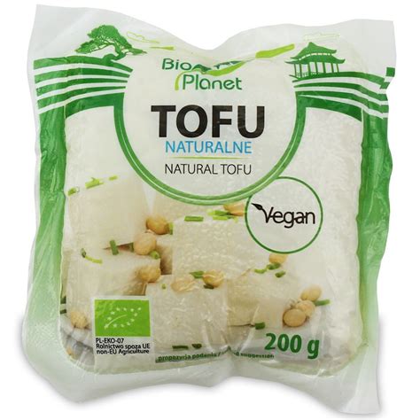 TOFU NATURALNE BIO 200 G BIO PLANET 15262047128 Allegro Pl