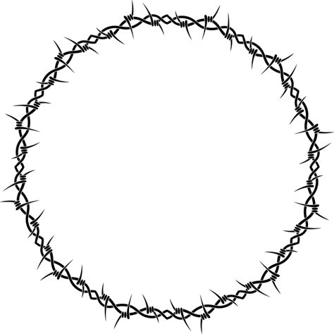 barb barbed border  vector graphic  pixabay