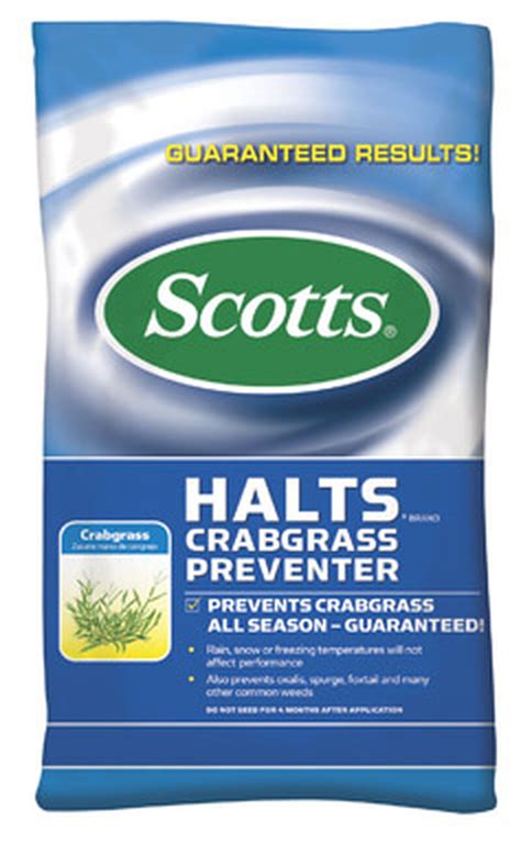 Scotts Halts Crabgrass Preventer Spring Crabgrass 5000 Sq Ft Granules Stine Home Yard