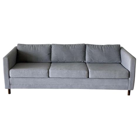 Wyeth Original Thin Frame Tuxedo Sofa For Sale At 1stdibs Thin Sofa