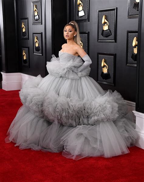 Ariana Grande Wore Two Looks on the Grammys 2020 Red Carpet | Vogue