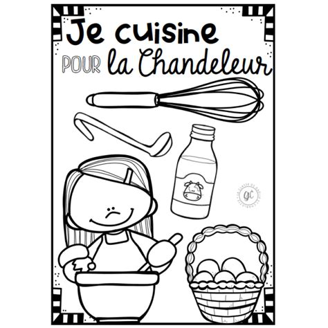 Coloriage Chandeleur