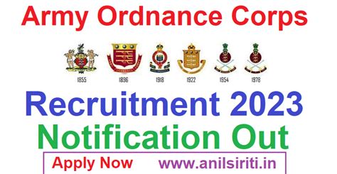 Army Ordnance Corps AOC Recruitment 2023 Tradesman Mate Fireman