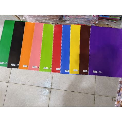 Jual Kertas Manggis Warna Warni Lembar Shopee Indonesia