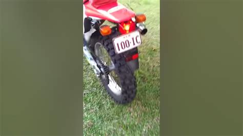 Xr250l Start Up Youtube