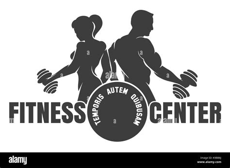 Gym Logo Black And White