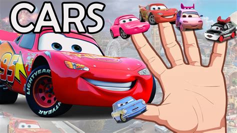 Disney cars 2 finger family / Finger Family Rhymes - YouTube