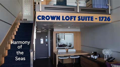 Harmony Of The Seas Cabin 1726 Crown Loft Suite` Youtube