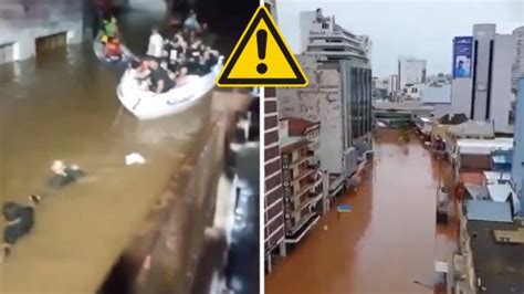 Catastróficas inundaciones en Brasil dejan 79 fallecidos y más de 100