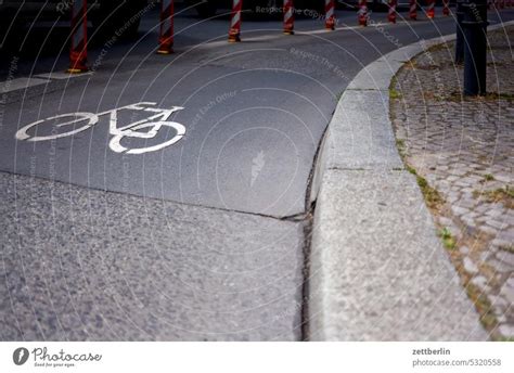 Cycle Path Turn Off A Royalty Free Stock Photo From Photocase