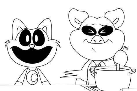 Desenhos De Pickypiggy Smiling Critters Para Colorir E Imprimir