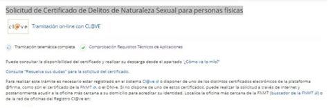 Todo Sobre El Certificado De Delitos Sexuales Que Se Utiliza En España