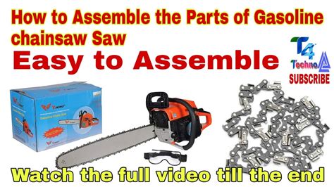 Parts To A Chainsaw Chain