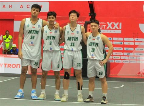 Pon Xxi Aceh Sumut Kerja Keras Comeback Basket X Putra Jatim