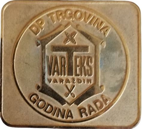 Plaquette Varteks Vara Din Yougoslavie Numista