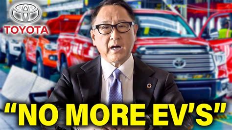 Toyota CEO Admits The Truth HUGE NEWS YouTube