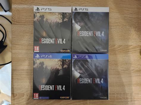 Ps4 Ps5 Диск Resident Evil 4 Remake Steelbook новий рос мова 4 700