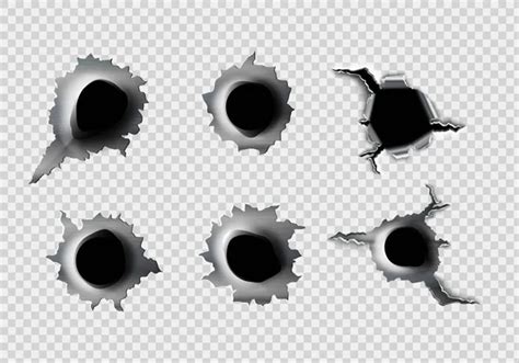 Bullet Hole Vector Art - A Pictures Of Hole 2018