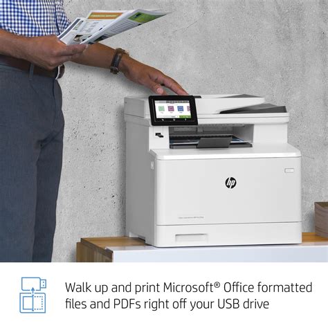 Hp Color Laserjet Pro Multifunction M Fdw Wireless Laser Printer With