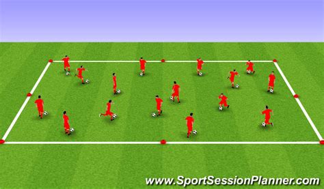 Footballsoccer 一对一过人练习 Technical Coerverindividual Skills Moderate