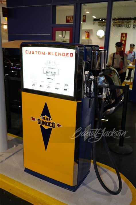 S Sunoco Gasoline Wayne Custom Blended Restored Service S