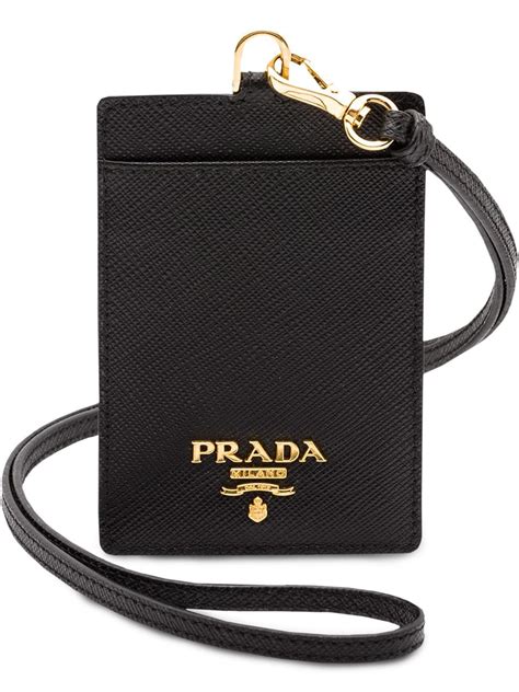 Prada Id Holder Lanyard Farfetch