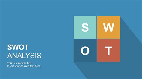 Cover Slide SWOT Analysis Template PPT - SlideModel