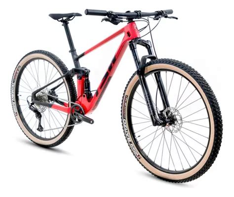 Bicicleta Tsw Full Quest Carbono Aro Shimano Deore Vermelha