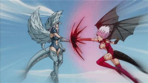 Mirajane Satan Soul Halphas V S Satan Soul Fairy Tail Photo